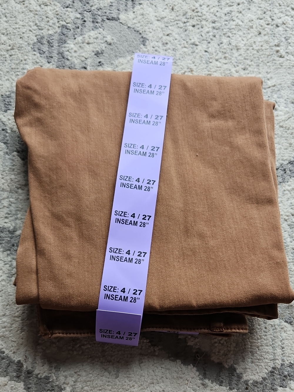 NEW! Well Worn Brown High Rise Classic Straight Jeans Multiple Sizes - Picture 4 of 11